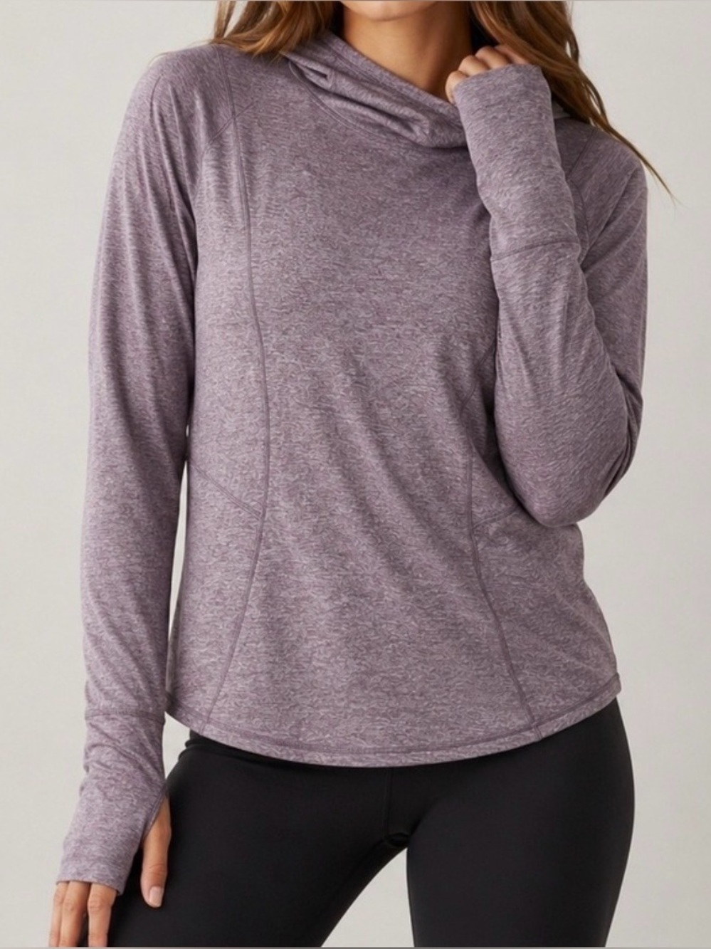 Lululemon Ready to Rulu Hoodie Pullover Heathered Purple